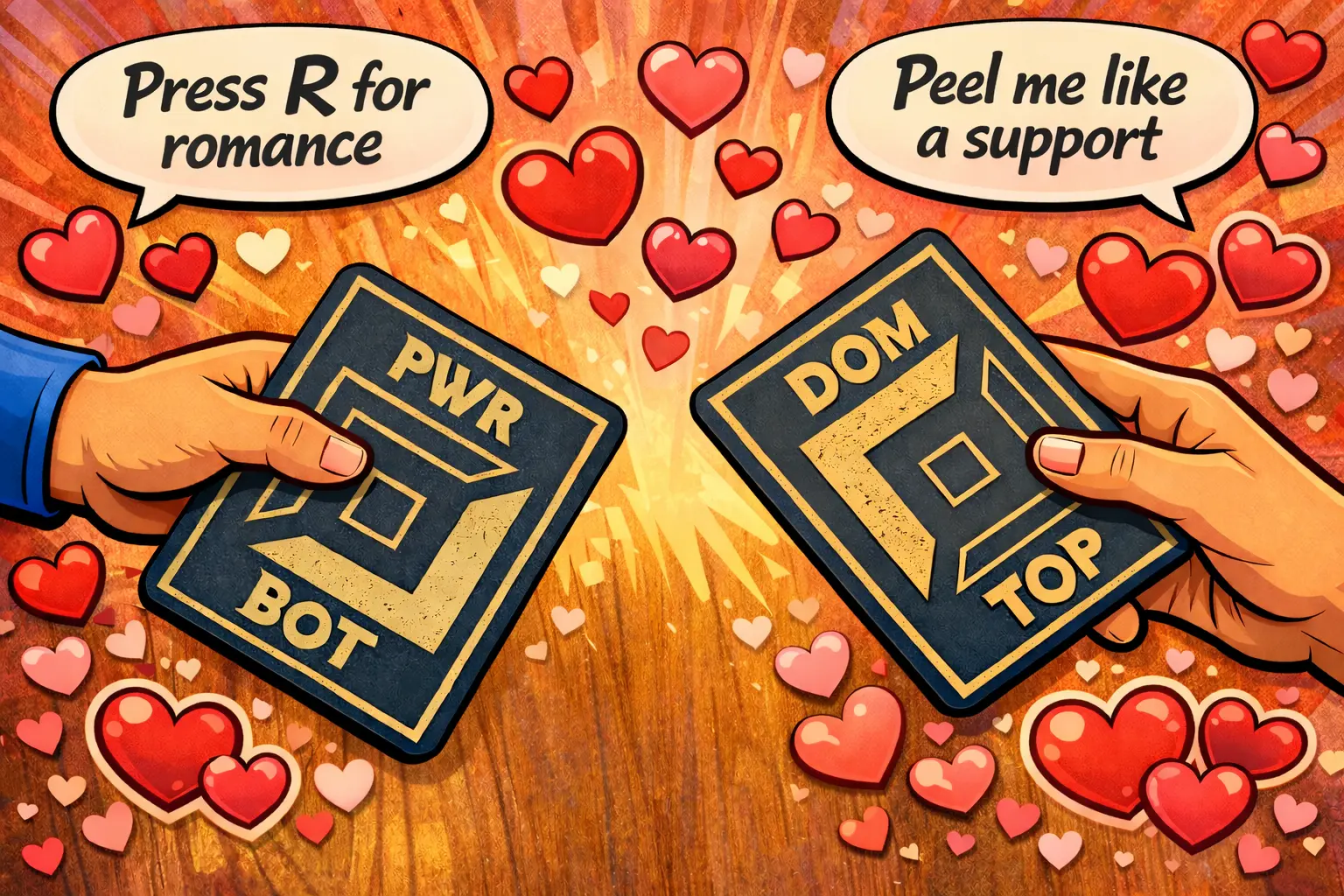League of Legends Valentines day PWR BOT DOM TOP